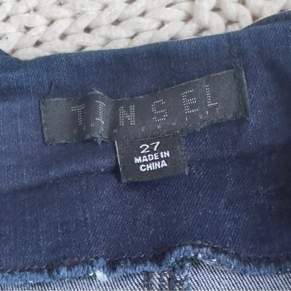 Tinsel Belted High Rise Skinny Ankle Women's Jeans Size 27 - Picture 4 of 6